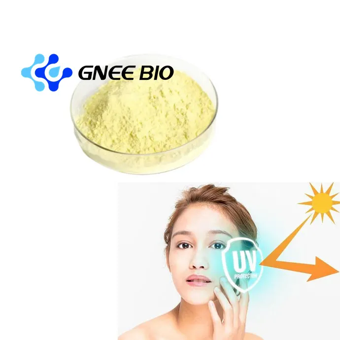 98% renhet bis-etylhexyloxifenol metoxifenyl triazin eller bemotrizinol Cas 187393-00-6