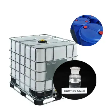 Färglös flytande dietylenlykol DEG Chemical CAS-nr 111 46 6