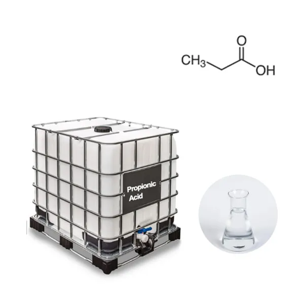 Industriell klass 99,5% Propionic Acid Oil Cas 79-09-4