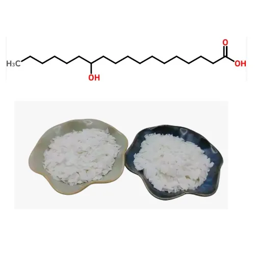 Pulver 12- hydroxystearic syra för smörjmedel cas 106-14-9