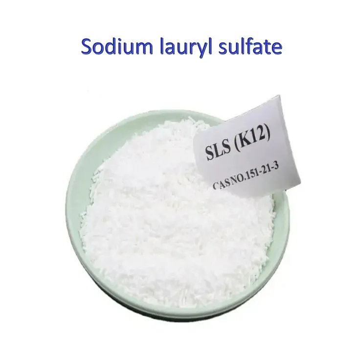 SLS pulvernatrium laurylsulfat för skummande medel Cas 151-21-3